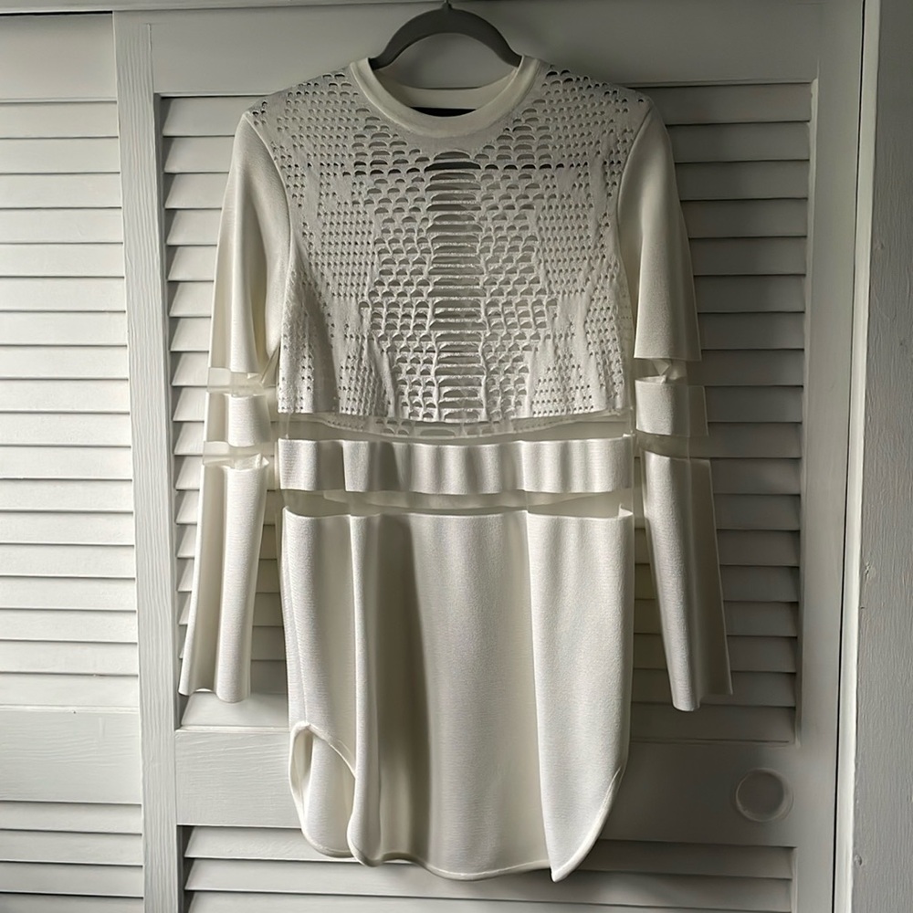 ALEXANDER WANG WHITE SHIRT DRESS H&M